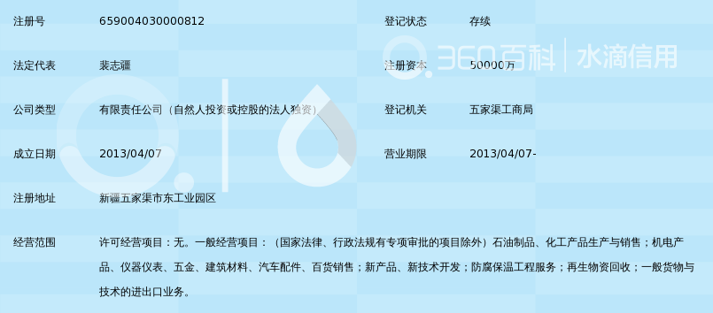 新疆五家渠现代石油化工有限公司_360百科