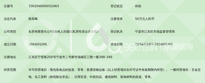 宁波市江东都市缘食品有限公司_360百科