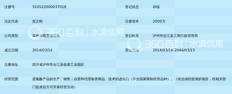 四川合江和邦化学有限公司_360百科