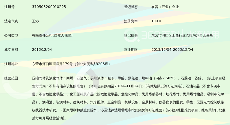 东营旭港石油化工有限公司_360百科