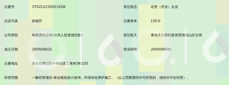 青岛红叶谷林业规划设计有限公司_360百科