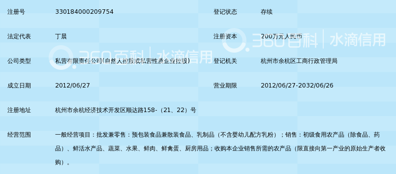 杭州优买嘉蔬菜有限公司