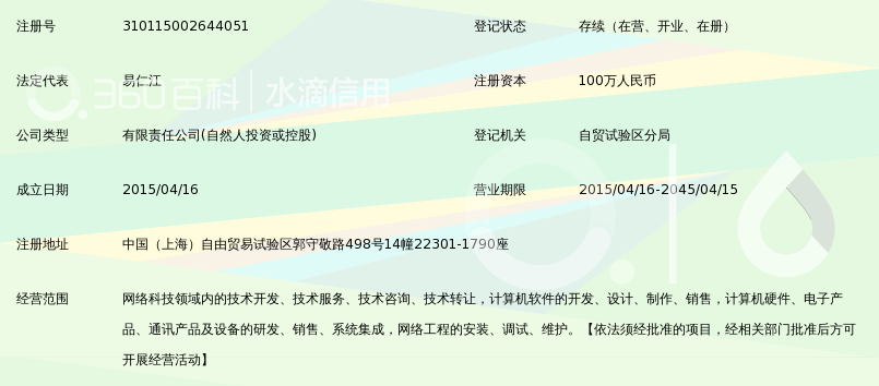 上海麦块网络科技有限责任公司_360百科