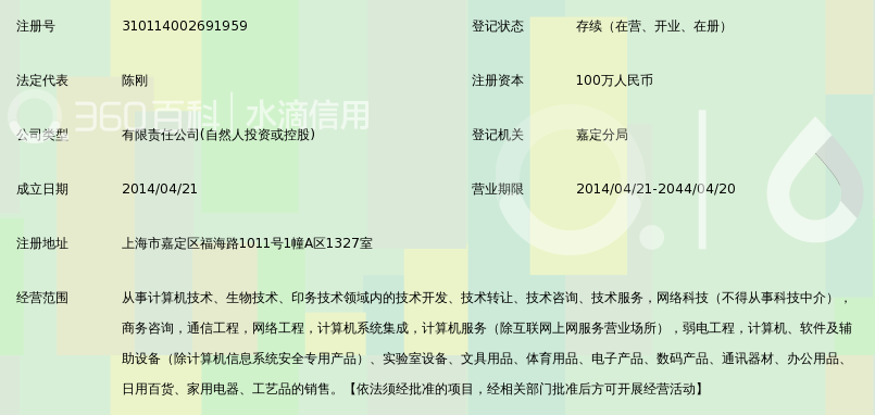 众数科技(上海)有限公司_360百科