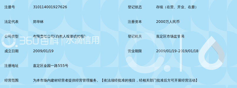 上海鸿添建材装饰市场经营管理有限公司_360