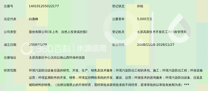 中绿环保科技股份有限公司_360百科