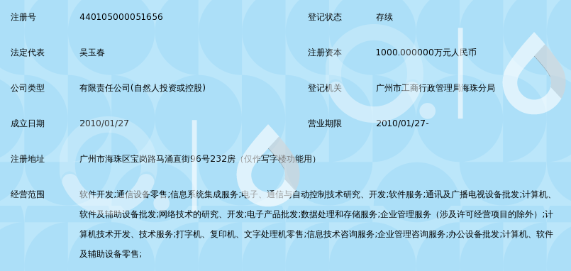 广州联成讯科软件有限公司