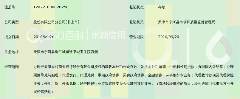 天津市农业银行流水章 360搜索
