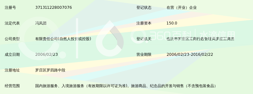 临沂市春秋国际旅行社有限公司