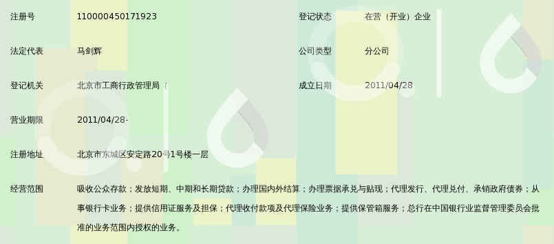 上海银行股份有限公司北京安贞支行_360百科