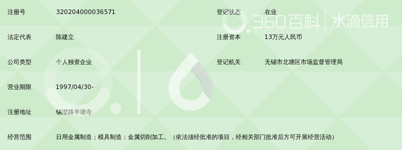 无锡市锡北有色金属制品厂