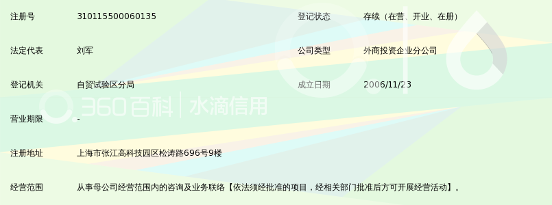 联想移动通信科技有限公司上海分公司