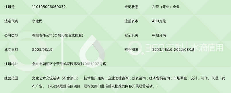 北京路安世纪文化发展有限公司_360百科