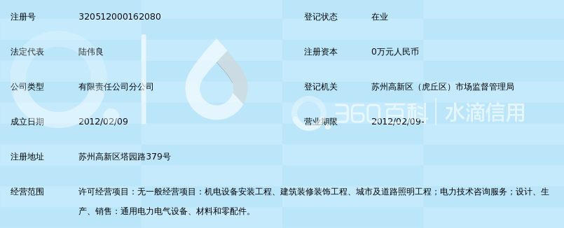 苏州国网同方电力建设工程有限公司瑞源分公司