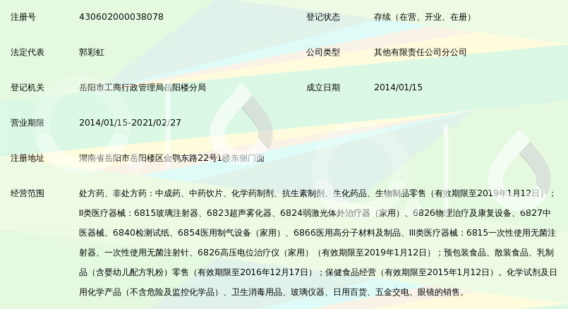 湖南九芝堂零售连锁有限公司岳东药店_360百