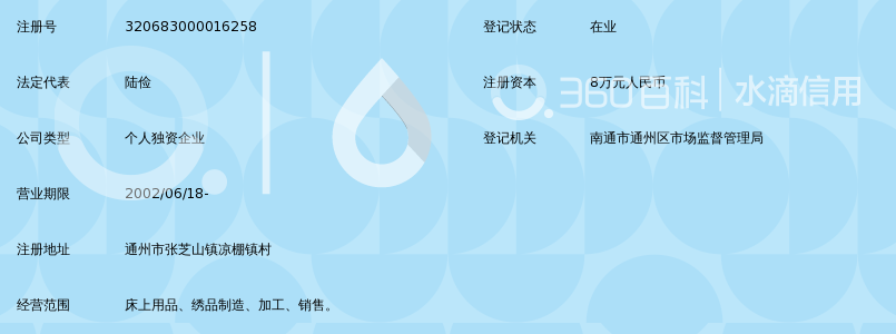 通州市安妮床上用品厂_360百科