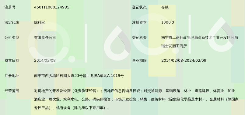 广西辉琛房地产